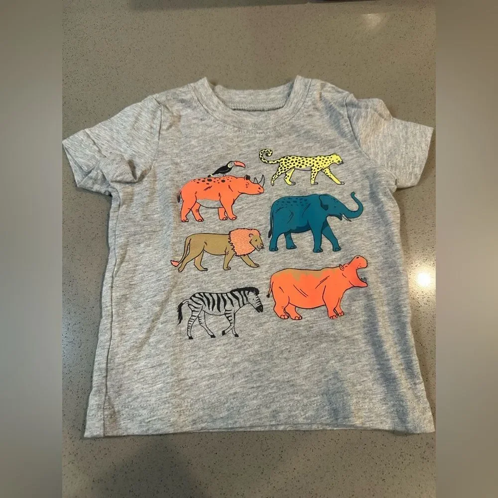 Bundle of three short sleeve t-shirts from carters